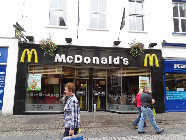 McDonalds Shop Street Galway